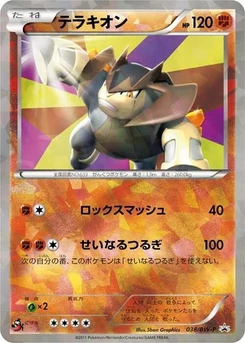 Pokémon-Karte Terrakion 038/000