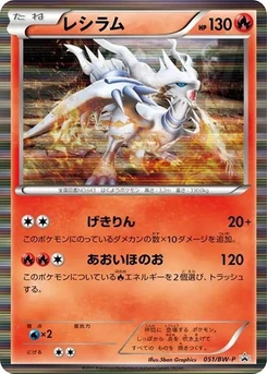 Pokémon-Karte Reshiram 051/000