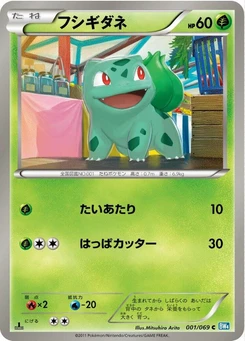 Pokémon-Karte Bulbasaur 001/000