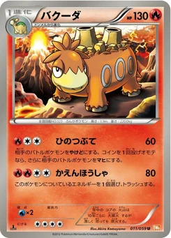 Pokémon-Karte Camerupt 011/000