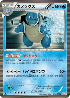 Pokémon-Karte Blastoise 014/000