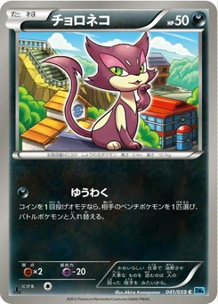 Pokémon-Karte Purrloin 041/000