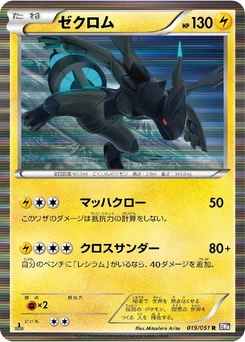 Pokémon-Karte Zekrom 019/000
