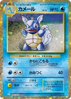 Pokémon-Karte Wartortle 002/000