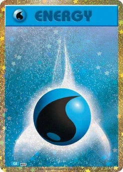 Pokémon-Karte Basic Water Energy 033/000