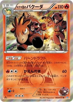 Pokémon-Karte Team Magma's Camerupt 002/034