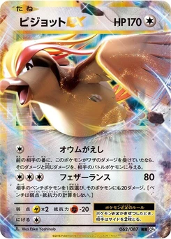 Pokémon-Karte Pidgeot EX 062/000
