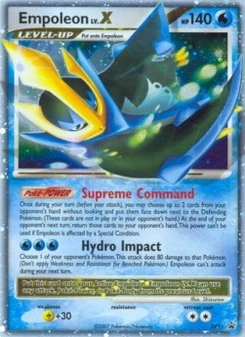 Pokémon-Karte Empoleon LV.X 011/000