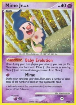 Pokémon-Karte Mime Jr. Lv.5 022/000