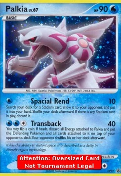 Pokémon-Karte Palkia Lv.67 027/000