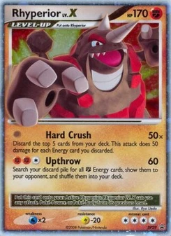 Pokémon-Karte Rhyperior LV.X 029/000