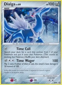 Pokémon-Karte Dialga Lv.69 049/000