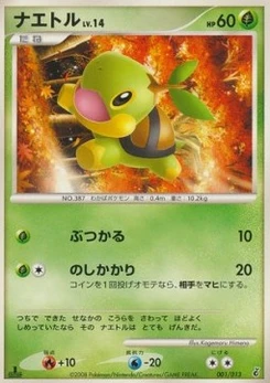 Pokémon-Karte Turtwig Lv.14 001/000