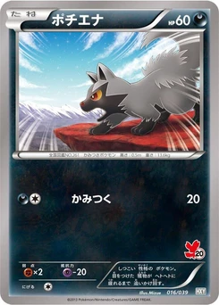 Pokémon-Karte Poochyena 016/000
