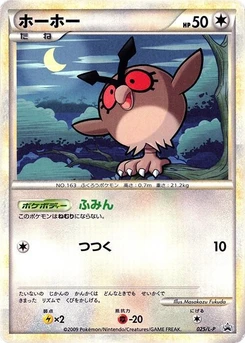 Pokémon-Karte Hoothoot 025/000
