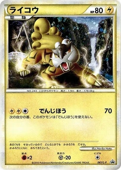 Pokémon-Karte Raikou 061/000