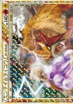 Pokémon-Karte Entei & Raikou Legend - 063/080 (Reverse Holofoil) 063/000