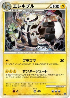 Pokémon-Karte Electivire (Mirror Holofoil) 030/000