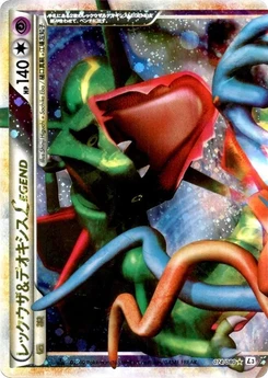 Pokémon-Karte Rayquaza & Deoxys Legend 074/000