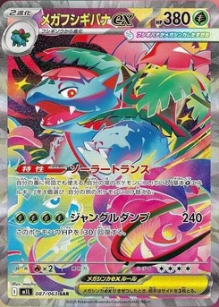 Pokémon-Karte Mega Venusaur ex 087/063
