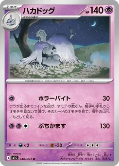 Pokémon-Karte Houndstone 048/063