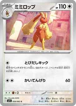Pokémon-Karte Lopunny 054/063