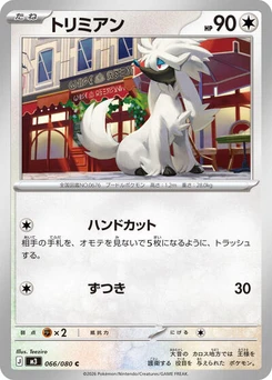 Pokémon-Karte Furfrou 066/080