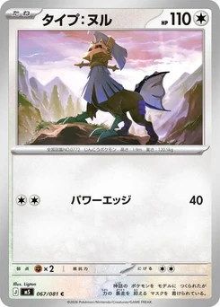 Pokémon-Karte Type: Null 067/081