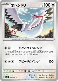 Pokémon-Karte Bombirdier 069/081