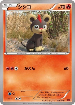 Pokémon-Karte Litleo 005/000