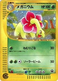 Pokémon-Karte Meganium 015/000