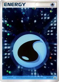 Pokémon-Karte Basic Water Energy 057/000