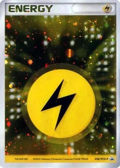 Pokémon-Karte Basic Lightning Energy 058/000