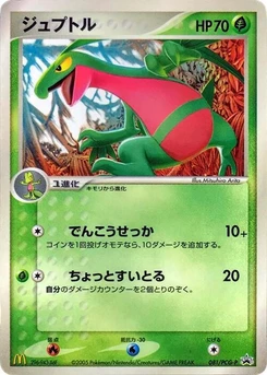 Pokémon-Karte Grovyle 081/000