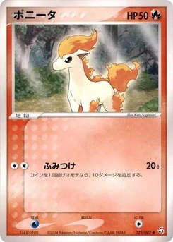 Pokémon-Karte Ponyta 022/000