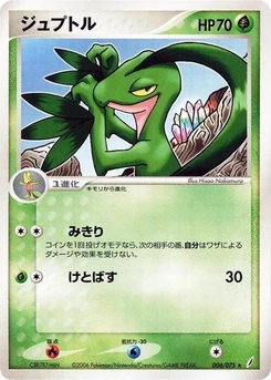Pokémon-Karte Grovyle 006/000