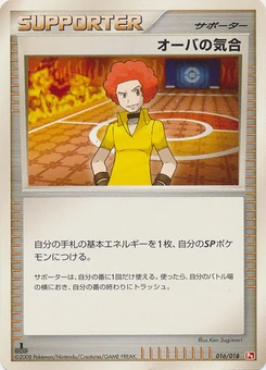 Pokémon-Karte Flint's Willpower 016/000