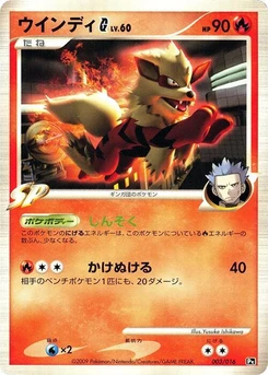 Pokémon-Karte Arcanine G 003/000