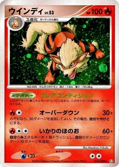 Pokémon-Karte Arcanine 010/000