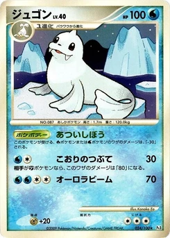 Pokémon-Karte Dewgong 024/000