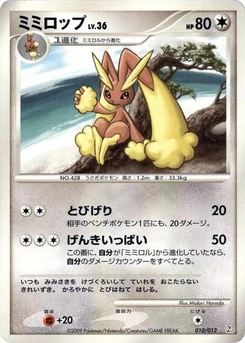 Pokémon-Karte Lopunny 010/000