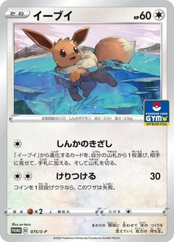 Pokémon-Karte Eevee 075/000