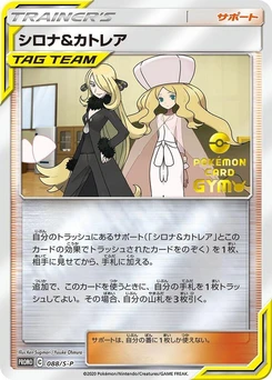 Pokémon-Karte Cynthia & Caitlin 088/000