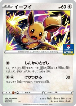 Pokémon-Karte Eevee 117/000