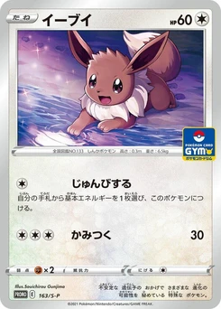 Pokémon-Karte Eevee 163/000