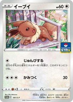 Pokémon-Karte Eevee 181/000