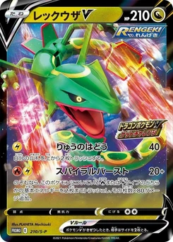 Pokémon-Karte Rayquaza V 210/000