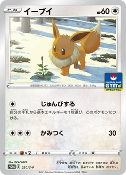 Pokémon-Karte Eevee 220/000