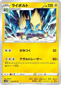 Pokémon-Karte Manectric 020/000