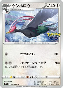 Pokémon-Karte Unfezant 064/000